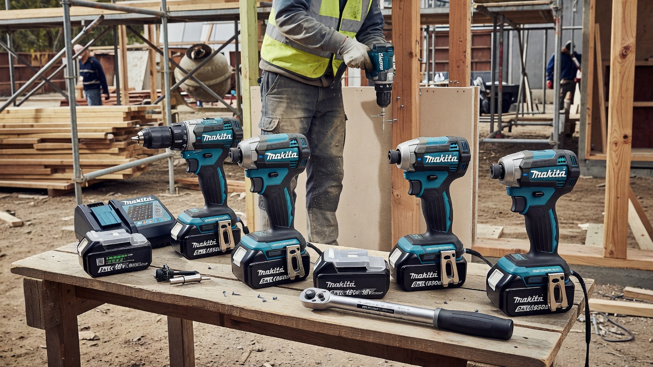 Оригинальный шуруповёрт Makita 18В: мощность, аккумулятор и время работы