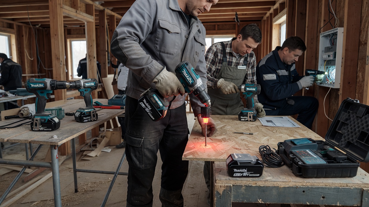 Реальные отзывы: Оригинальный шуруповёрт Makita в работе