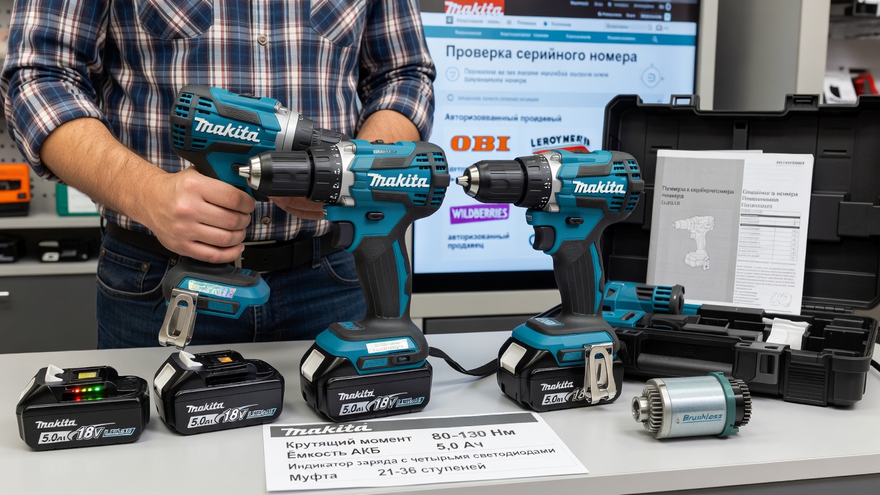 Стоит ли покупать оригинальный шуруповёрт Makita: разбор перед покупкой