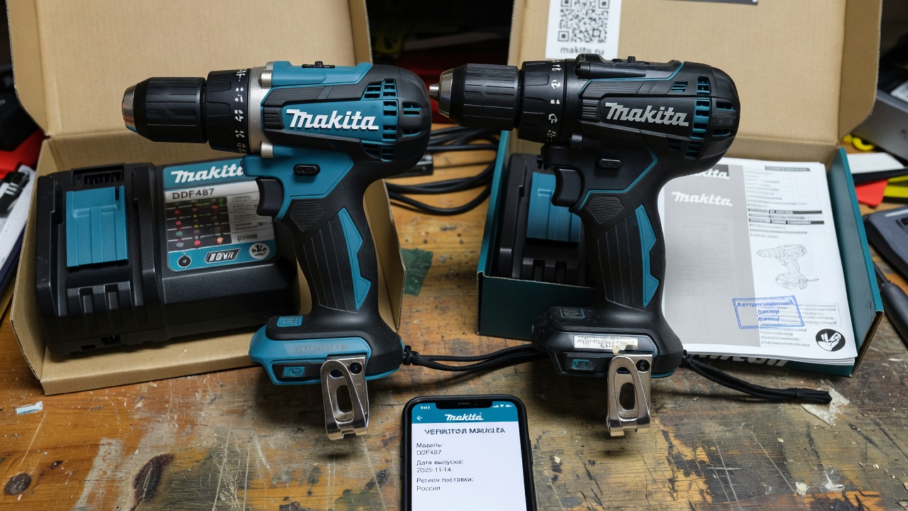 Как выбрать оригинальный шуруповёрт Makita: на что смотреть в 2026 году